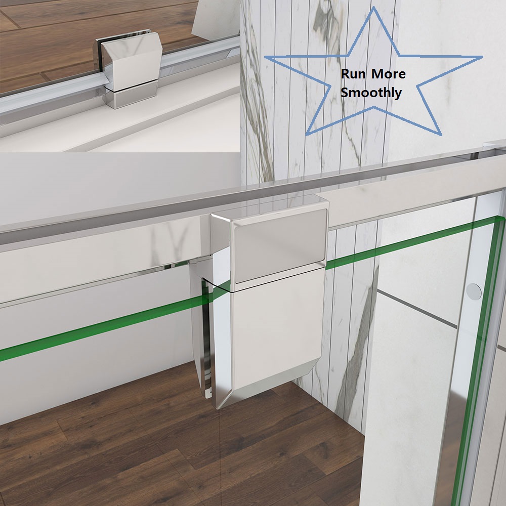 Acezanble 700mm Framed Pivot Shower Door Enclosure 1850mm Height Safety Tempered Glass Screen 13 width=1000