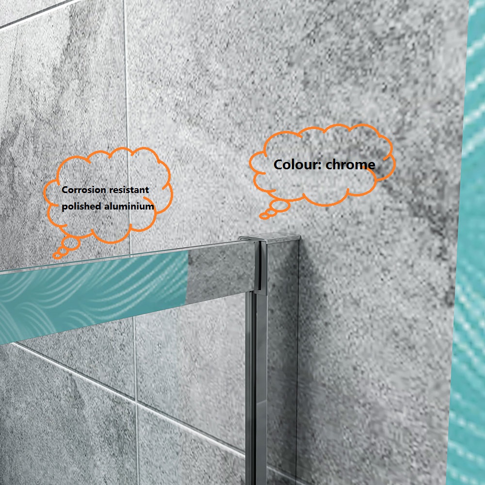 800 X 800 Mm Quadrant Shower Cubicle Enclosure Sliding Door 6mm Easy Clean Glass 9 width=1000